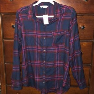 Hollister Flannel size L